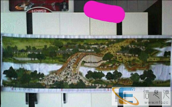 十字绣,清明上河图