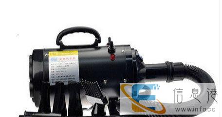 蓝豚大型宠物狗吹水机,大功率