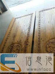 厂家直销屋檐庭院别墅双开大门家庭实木大门 厂家直销屋檐庭院别墅双开大门家庭实木大门