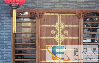 特价老榆木进户门茶楼老式门会所庭院大门