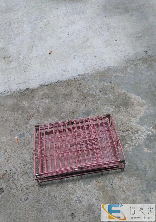 8成新狗笼一大一小共2个