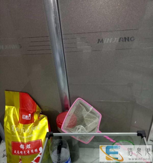 8成新鱼缸上下双层水族箱价格650