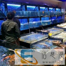 专业定做大型鱼缸，海鲜池