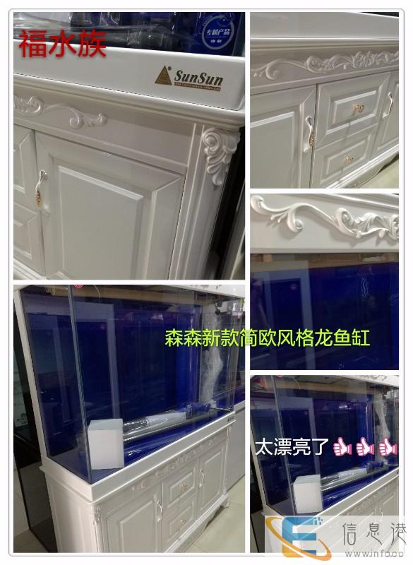 福水族 宁波专业鱼缸订做私人定制水族箱宁波古玩城实体店