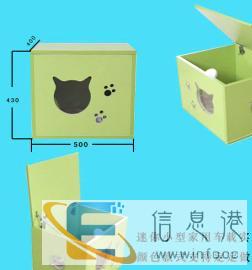 实木猫柜猫别墅猫舍猫窝屋定制狗窝兔窝宠物柜寄样柜展