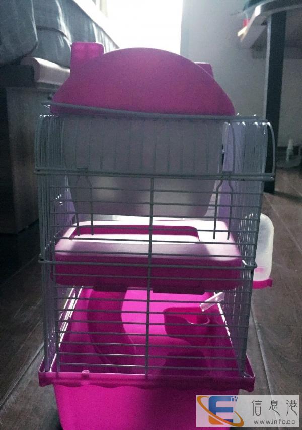 转让仓鼠笼子,两层