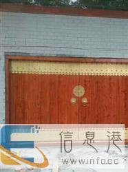 定做老榆木进户门会所庭院大门茶楼老式门