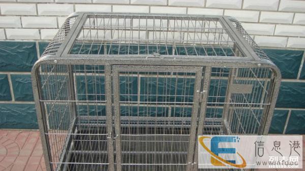 折叠铁丝笼宠物兔笼方管狗笼制作鸽子运输笼兔子运输笼