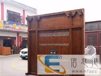 特价榆木庭院别墅大门寺庙祖屋老木门