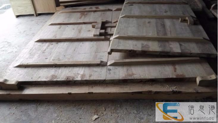 老榆木复古中式庭院门实木别墅大门松木进户门