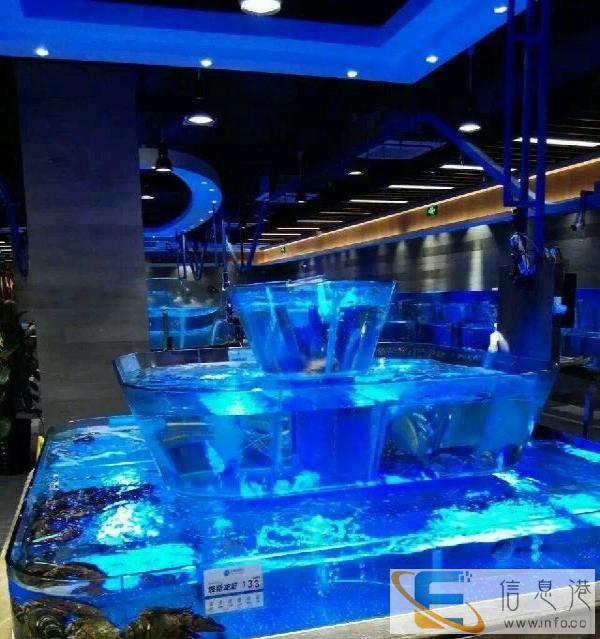 全海南制作海鲜池，观赏鱼缸