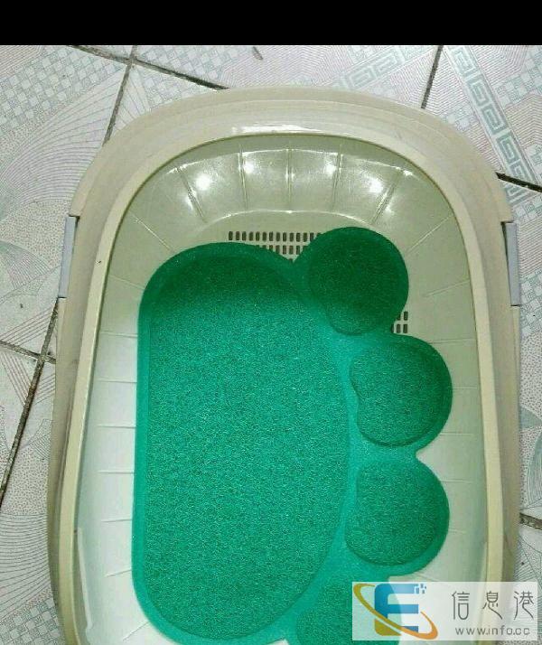 双层大号半封闭松木猫砂盆