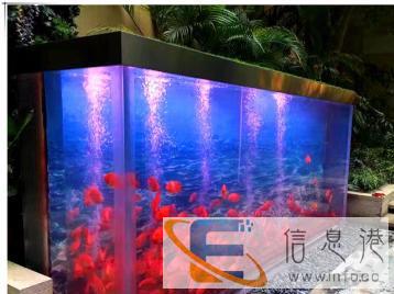 泰州鱼缸定制大型水族箱定制