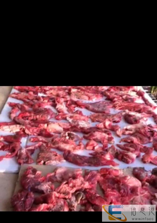 大块碎牛肉狗狗食品纯牛肉无添加