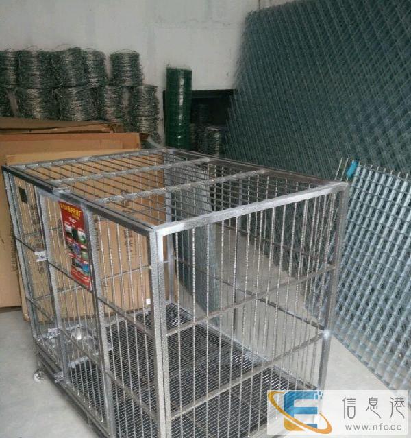 批发各种狗笼宠物笼及制作笼子网片