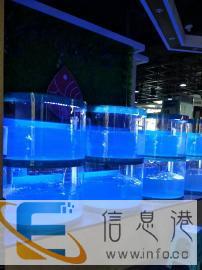 专业海鲜池贝壳池大型鱼缸