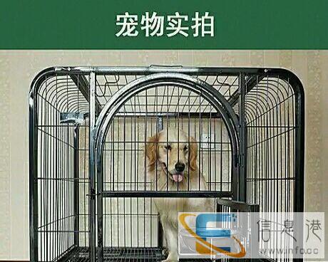 金毛 萨摩耶宠物狗笼子 转让