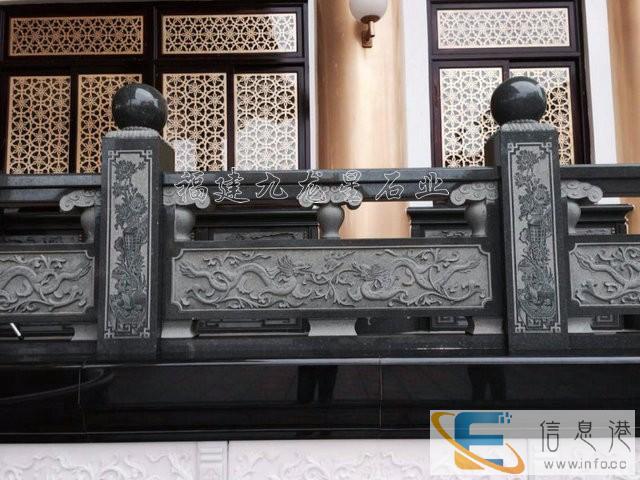 石材栏杆厂家 河堤石栏杆 河道防护石栏