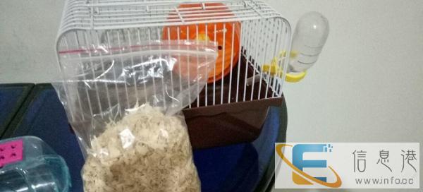 仓鼠用品，篮子加食物等