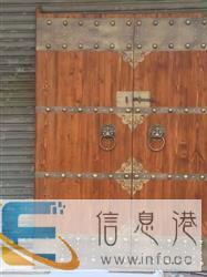 别墅　对开庭院大门双开大门　家用　乡村门