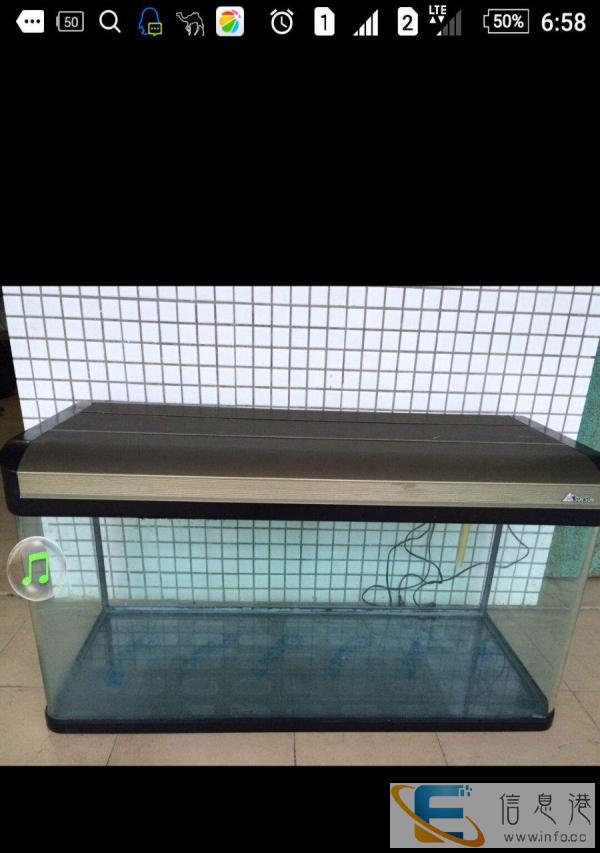 一个1米2的鱼缸 不讲价350出