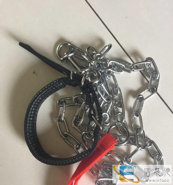 狗链，狗绳1.8米 项圈 个人转让