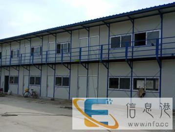 朔州简易彩钢板房厂家批发工地住人用应县临建房
