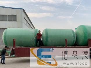化粪池玻璃钢三格一体化粪池隔油池盐酸罐厂家直销