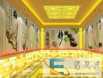 乌海汗蒸房安装家庭半盐纳米韩式砭石玉石汗蒸房安装