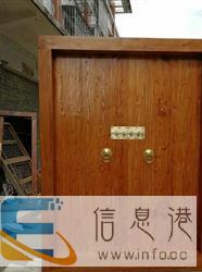 老榆木仿古大门复古别墅庭院花梨茶楼酒店农村大门