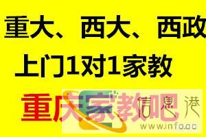2万多重大西大西政等家教团队上门一对一辅导