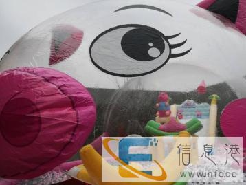 熊猫岛鲸鱼岛乐园租赁福猪气膜水晶宫优惠出租
