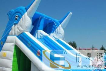 粉色水上乐园大型滑梯水上闯关水上冲浪优惠出租