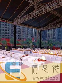 舞台桁架出租搭建、灯光音响LED屏出租沙发桌椅出租