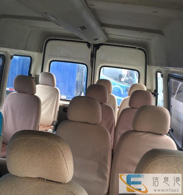 全新面包车福特全顺 15座位 带司机