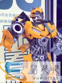 精品3D立体变形模型大黄蜂等模型出租销售