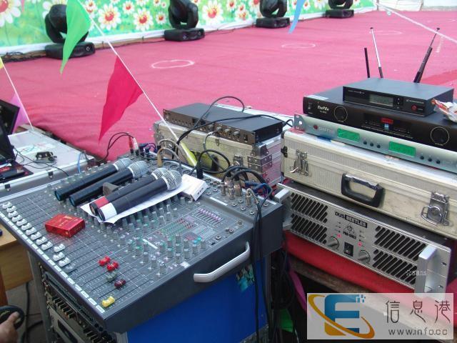 石家庄灯光音响租赁 铝合金舞台背景大幕出租