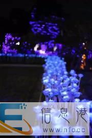 大型灯光展方案策划梦幻灯光展道具厂家租赁报价