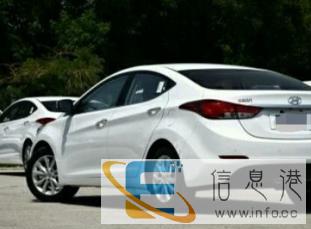 现代朗动1.6自动首付1.3万元购车包上海口三亚牌