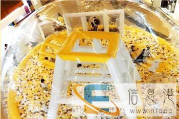 销售租赁活动策划庆典充气城堡透明鲸鱼