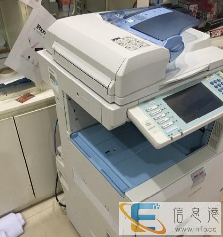 低价转让8成新理光MP C3300彩色复印机