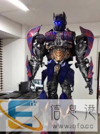 大黄蜂威震天擎天柱变形金刚模型及服装，仿真恐龙出租