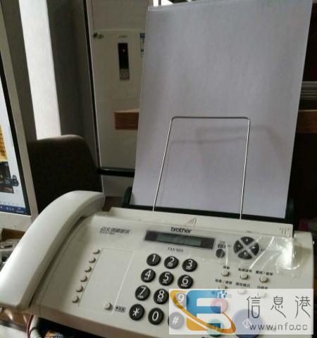 兄弟FAX-888传真机A4复印中文显示电话