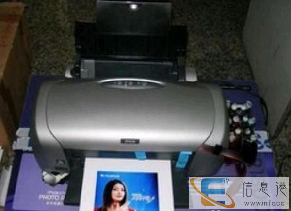 爱普生R六色喷墨打印机 已改新连供