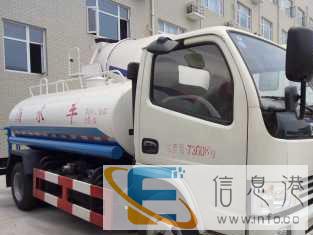 东风多利卡5方洒水车