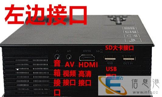 全新600元1080P多媒体高清投影机 货到付款