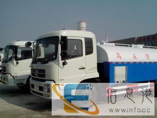 东风天锦国五高压清洗车