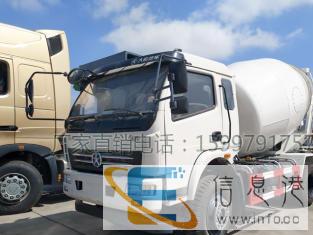 株洲小型单桥混凝土搅拌车4方5方6方水泥罐车报价