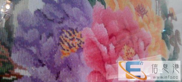 俵好的纯手工十字绣,手工精湛,已绣过多次十字绣作品