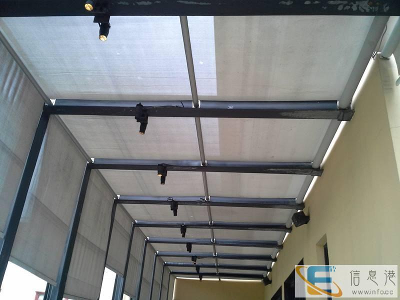 吉林白山办公楼窗帘定做大厦遮阳卷帘电动窗帘定做